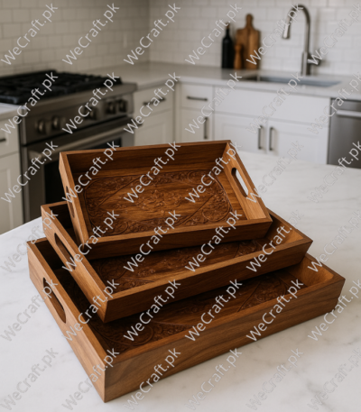 Wooden Serving Tray 002