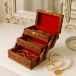 3 Steps Wooden Jewelry Box – 003