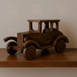 Vintage Wooden Car Toy 004