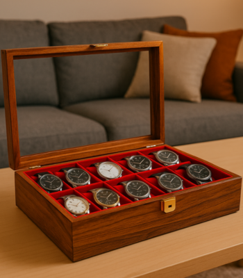 wood watch box for men