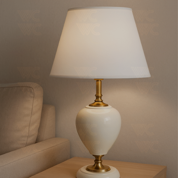 Super Fine White Golden Lamp 035
