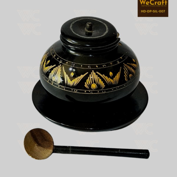 Handmade Wooden Sugar Pot 007