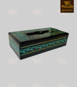 Handmade Wooden Tissue Box Liqueur Art  003 - Image 2